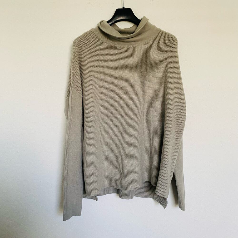 Devotion‎ by Cyrus Mock Neck Sweater Gray XL